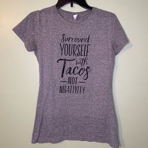 Text gray T Shirt